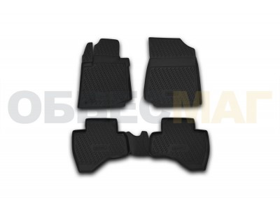 Коврики в салон Element полиуретан 4 штуки на Peugeot 107 № CARPGT00005
