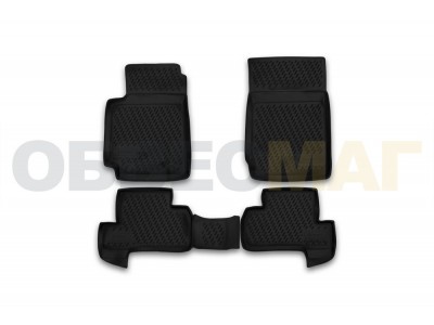 Коврики в салон Element полиуретан 4 штуки для 3 дверей на Suzuki Grand Vitara № CARSZK00007