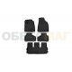 Коврики 3D в салон полиуретан 5 штук Element для Toyota Highlander 2014-2020