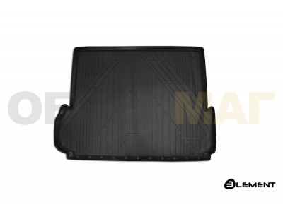 Коврик в багажник Element полиуретан длинный на 7 мест на Toyota Land Cruiser Prado 150 № CARTYT00020