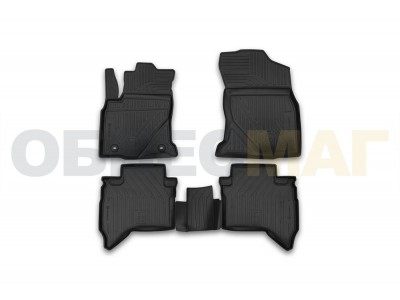 Коврики в салон Element полиуретан 4 штуки на Toyota Hilux № CARTYT00021