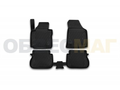 Коврики в салон Element полиуретан 4 штуки на Volkswagen Caddy № CARVLK00003