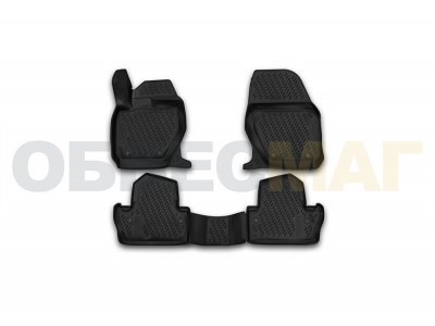 Коврики 3D в салон Element полиуретан 4 штуки на Volvo S60 № CARVOL00001