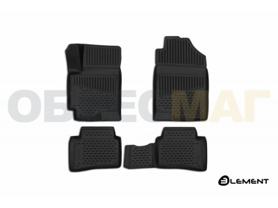 Коврики 3D в салон Element полиуретан 4 штуки на авто с комплектацией Comfort на HYUNDAI Solaris, 2017-, Comfort / Solaris KRS 2024 - /Solaris HS 2024-, 4 шт. (полиуретан) / Хендай Солярис ELEMENT3D2065210