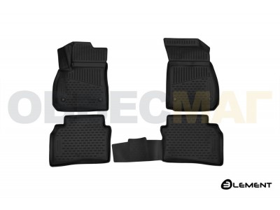 Коврики 3D в салон Element полиуретан 4 штуки на седан на Opel Insignia (Европа) № ELEMENT3D3733210k