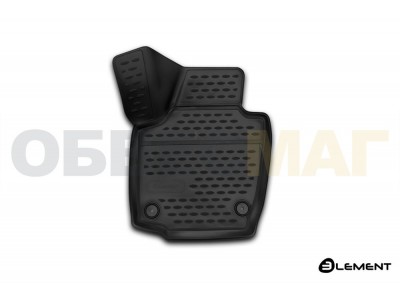 Коврик 3D в салон Element передний левый полиуретан 1 штука на Skoda Rapid № ELEMENT3D4515210kFL