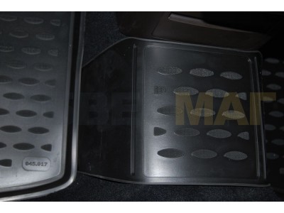 Коврики 3D в салон полиуретан 4 штуки Element для Skoda Superb 2015-2021