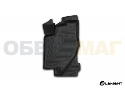 Коврик 3D в салон Element передний левый полиуретан 1 штука на Lada Granta № ELEMENT3D5225210kFL