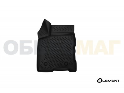 Коврик 3D в салон Element передний левый полиуретан 1 штука на Lada Vesta № ELEMENT3D5233210kFL