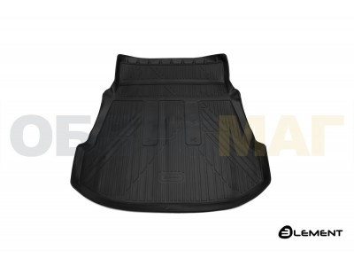 Коврик 3D в багажник Element полиуретан на Toyota Fortuner № ELEMENT4856B13