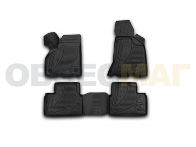 Коврики 3D в салон Element полиуретан 4 штуки на Lada Priora № F120250E1