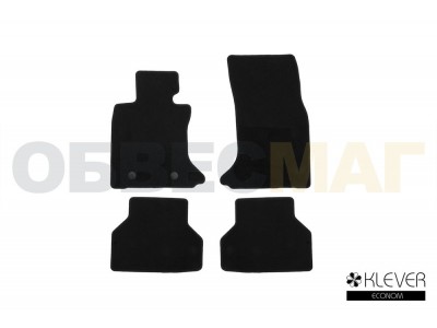 Коврики в салон Klever Econom 4 штуки на седан с АКПП для BMW 5 Е60 № KLEVER01050901200k