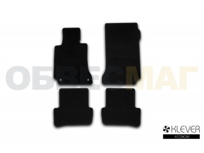 Коврики в салон Klever Econom для АКПП 4 шт. для Mercedes-Benz C-Class W204 № KLEVER013439101200k
