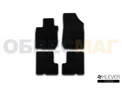 Коврики в салон Klever Econom 4 шт. для Renault Logan № KLEVER01412501200k