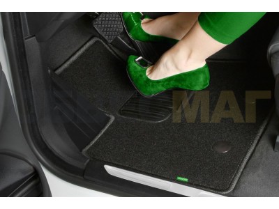 Коврики в салон Klever Standard 4 штуки для Hyundai Solaris 2018-2021