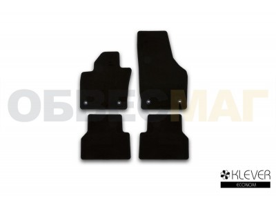 Коврики в салон Klever Econom 4 штуки для Audi Q3 № KVR01041901200k