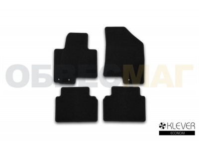 Коврики в салон Klever Econom 4 штуки для Kia Sportage № KVR01253301200k