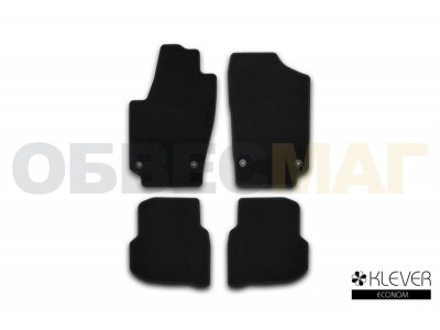 Коврики в салон Klever Econom 4 штуки для седана для Volkswagen Polo № KVR01513001200k
