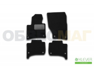 Коврики в салон Klever Standard 4 штуки для Volkswagen Touareg № KVR02513601210kh