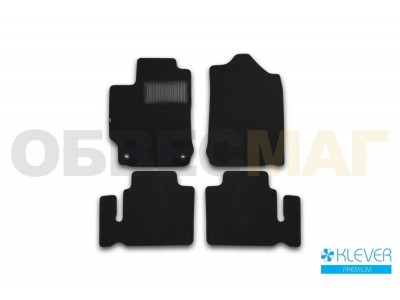 Коврики в салон Klever Premium 4 штуки для седана для Toyota Camry № KVR03485622110kh