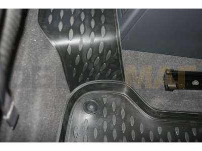 Коврики в салон полиуретан  на хетчбек 3 двери 4 штуки Element для Audi A3 2007-2012