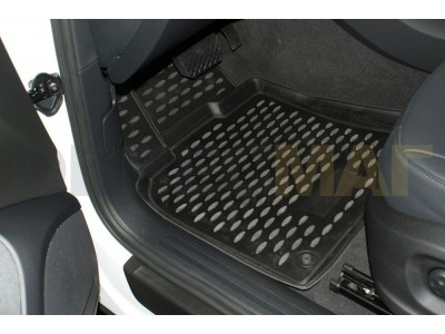 Коврики в салон полиуретан 4 штуки Element для Audi Q5 2008-2016
