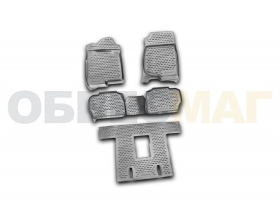 Коврики в салон Element полиуретан 5 штук на Cadillac Escalade № NLC.07.03.210k