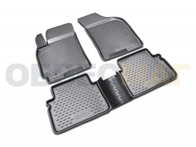 Коврики в салон Element полиуретан 4 штуки на Chevrolet Lacetti № NLC.08.05.210k