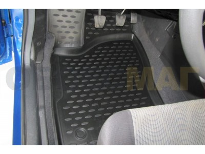Коврики в салон полиуретан 4 штуки Element для Daewoo Nexia 2008-2016