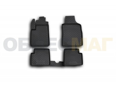 Коврики в салон Element полиуретан 4 штуки на FIAT 500 № NLC.15.16.210k