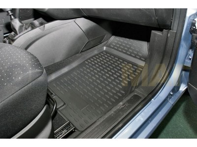 Коврики в салон полиуретан 4 штуки Element для FIAT Grande Punto 2005-2009