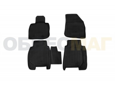 Коврики в салон Element полиуретан 4 штуки на хетчбек на Honda Civic 8 № NLC.18.08.210k