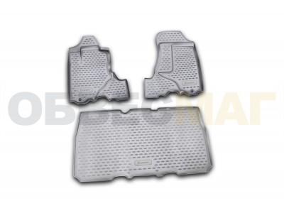 Коврики в салон Element полиуретан 3 штуки на Honda Element № NLC.18.17.210