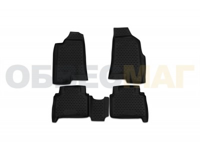 Коврики в салон Element полиуретан 4 штуки на Hummer H3 № NLC.19.01.210