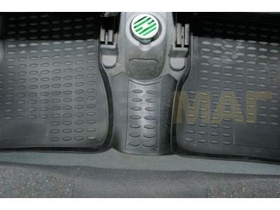 Коврики в салон полиуретан 4 штуки Element для Hyundai Accent 2000-2006