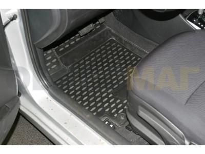 Коврики в салон полиуретан 4 штуки Element для Hyundai Solaris 2010-2014 NLC.20.41.210h