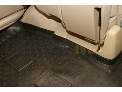 Коврик в багажник полиуретан длинный для 7 мест Element для Lexus LX 570 2007-2012