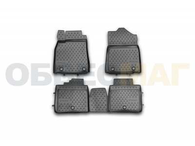Коврики в салон Element полиуретан 4 штуки на Lexus ES 250/350/300h № NLC.29.26.210kh
