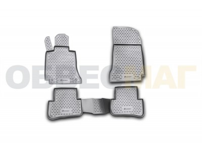 Коврики в салон Element полиуретан 4 штуки на Mercedes-Benz C-Class W204 № NLC.34.27.210k