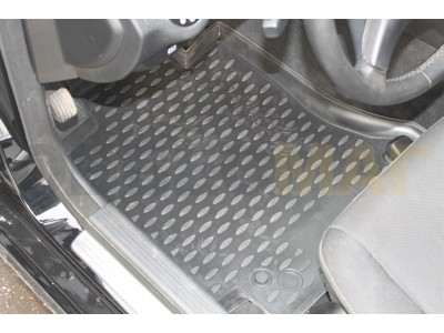 Коврики в салон полиуретан 4 штуки Element для Mercedes-Benz C-Class W204 2007-2015