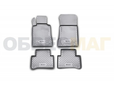 Коврики в салон Element полиуретан 4 штуки на Mercedes-Benz CLS-Class W219 № NLC.34.30.210k
