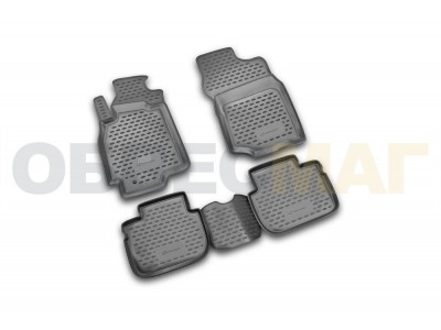 Коврики в салон Element полиуретан 4 штуки на Mitsubishi Lancer IX № NLC.35.03.210