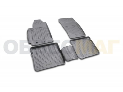 Коврики в салон Element полиуретан 4 штуки на Mitsubishi Outlander № NLC.35.04.210
