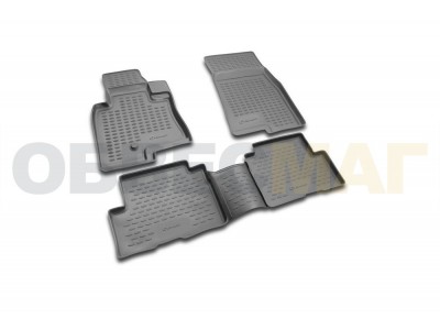 Коврики в салон Element полиуретан 4 штуки на Mitsubishi Pajero 3 № NLC.35.05.210