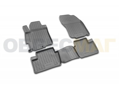 Коврики в салон Element полиуретан 4 штуки на Mitsubishi Lancer X № NLC.35.13.210