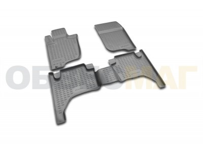 Коврики в салон Element полиуретан 4 штуки на Mitsubishi L200 № NLC.35.15.210
