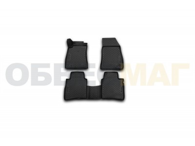 Коврики 3D в салон Element полиуретан 4 штуки на Nissan Sentra № NLC.36.52.210k
