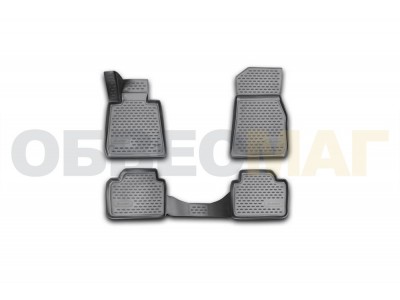 Коврики 3D в салон Element полиуретан 4 штуки на BMW 3 F30 № NLC.3D.05.31.210k