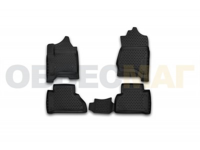 Коврики 3D в салон Element полиуретан 4 шт. на Chevrolet Tahoe № NLC.3D.08.31.210k