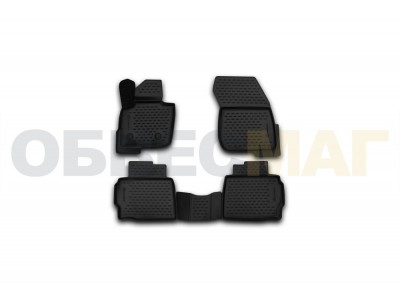 Коврики 3D в салон Element полиуретан 4 штуки на Ford Mondeo № NLC.3D.16.66.210k